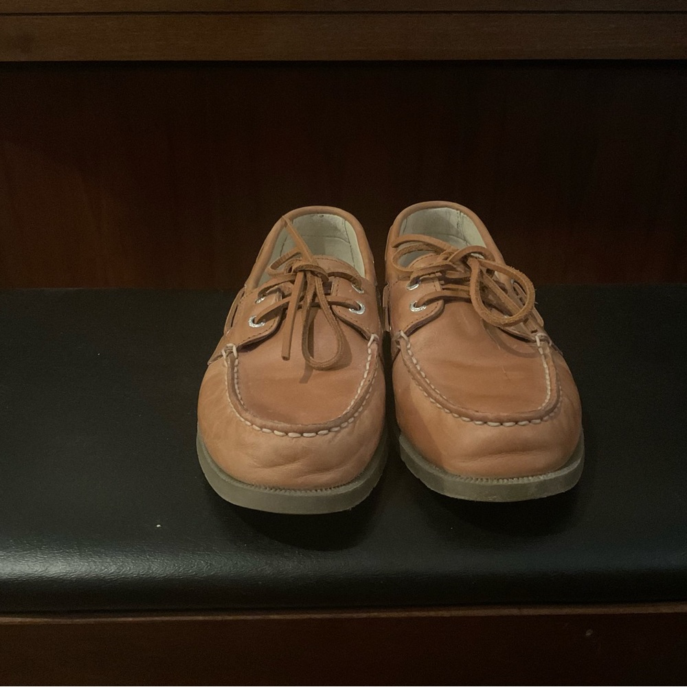 Sperry Leather Boat Shoes - Picture 2 of 6